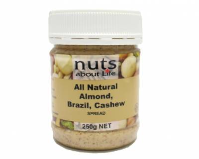 Almonds, Brazil and Cashew Spread