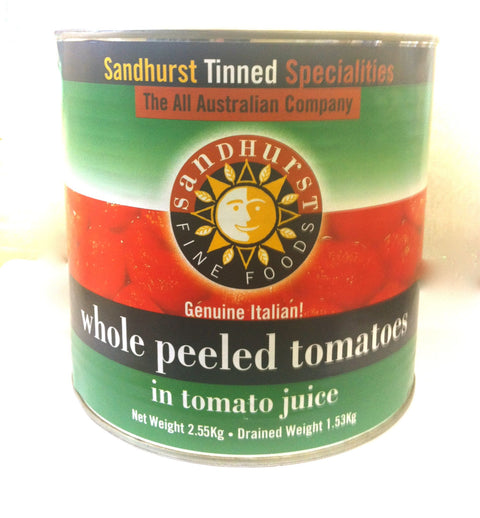 Tomatoes (peeled Sandhurst)